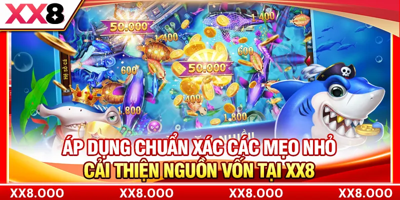 Áp dụng chuẩn xác các mẹo nhỏ cải thiện nguồn vốn tại XX8